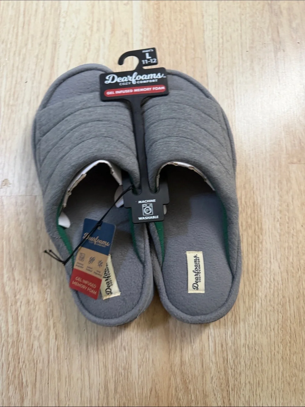 Gray Slide-On Women’s Slippers by